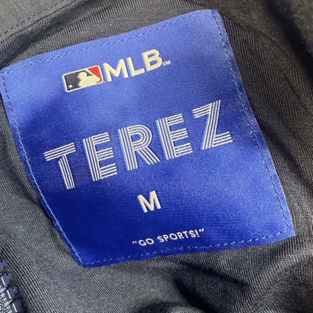 NWT [Terez] New York Yankees MLB Quarter-Zip Track Jacket Pullover Women’s M - Picture 11 of 12